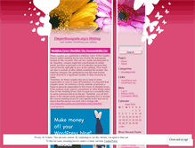 Tablet Screenshot of elegantbouquetsorg.wordpress.com