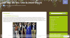 Desktop Screenshot of blondedollie1.wordpress.com