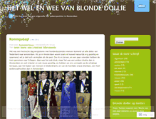 Tablet Screenshot of blondedollie1.wordpress.com