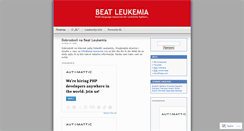 Desktop Screenshot of beatleukemiasrb.wordpress.com