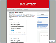 Tablet Screenshot of beatleukemiasrb.wordpress.com