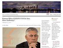 Tablet Screenshot of dallasdrilling.wordpress.com