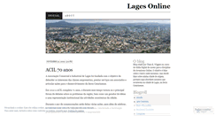 Desktop Screenshot of lagesonline.wordpress.com