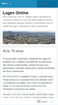 Mobile Screenshot of lagesonline.wordpress.com