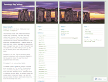 Tablet Screenshot of penelopyfey.wordpress.com