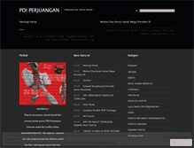 Tablet Screenshot of kaderpdiphalut.wordpress.com