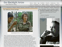 Tablet Screenshot of blacklightarrow.wordpress.com