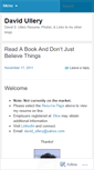Mobile Screenshot of davidullery.wordpress.com