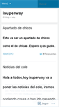 Mobile Screenshot of isuperway.wordpress.com