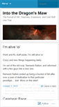 Mobile Screenshot of intothedragonsmaw.wordpress.com