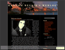 Tablet Screenshot of hrbelair.wordpress.com