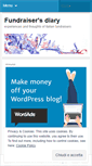 Mobile Screenshot of diariodelfundraiser.wordpress.com