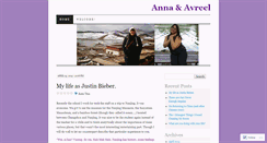 Desktop Screenshot of annaavreel.wordpress.com