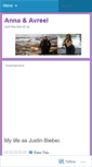 Mobile Screenshot of annaavreel.wordpress.com