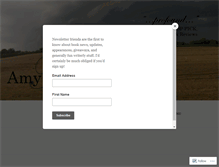 Tablet Screenshot of amysorrells.wordpress.com