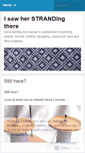 Mobile Screenshot of isawherstranding.wordpress.com