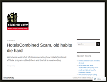 Tablet Screenshot of 2ndcity.wordpress.com