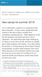 Mobile Screenshot of erinsfortepianostudio.wordpress.com