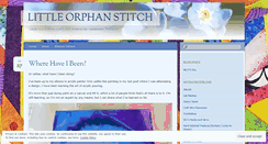 Desktop Screenshot of littleorphanskein.wordpress.com