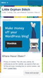 Mobile Screenshot of littleorphanskein.wordpress.com
