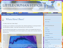 Tablet Screenshot of littleorphanskein.wordpress.com