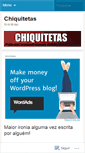 Mobile Screenshot of chiquitetas.wordpress.com
