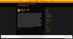 Desktop Screenshot of flips032390.wordpress.com