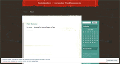 Desktop Screenshot of firehelmetdepot.wordpress.com