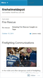 Mobile Screenshot of firehelmetdepot.wordpress.com