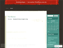 Tablet Screenshot of firehelmetdepot.wordpress.com