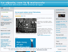 Tablet Screenshot of lasquola.wordpress.com