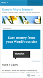 Mobile Screenshot of danaphotomemoir.wordpress.com