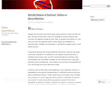 Tablet Screenshot of papocientifico.wordpress.com