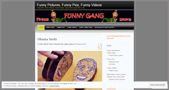 Desktop Screenshot of funnygang.wordpress.com