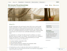 Tablet Screenshot of dlktoastmasters.wordpress.com