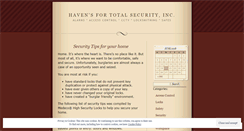 Desktop Screenshot of homesecuritysystemsfresno.wordpress.com