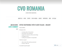 Tablet Screenshot of cvor.wordpress.com