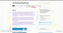 Desktop Screenshot of mytherapyplayhouse.wordpress.com