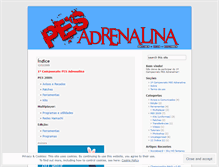 Tablet Screenshot of pesadrenalina.wordpress.com