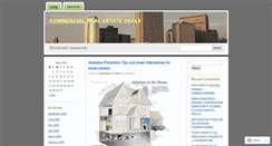 Desktop Screenshot of commercialdealsforyou.wordpress.com