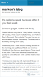 Mobile Screenshot of markoo73.wordpress.com