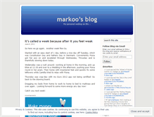 Tablet Screenshot of markoo73.wordpress.com