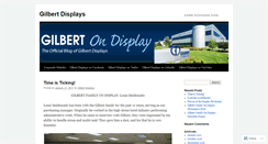 Desktop Screenshot of gilbertdisplays.wordpress.com