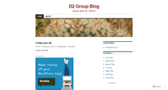 Desktop Screenshot of d2keyconcepts.wordpress.com