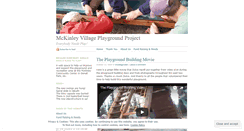 Desktop Screenshot of mckinleyplayground.wordpress.com