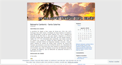 Desktop Screenshot of melhoreslugares.wordpress.com