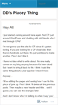 Mobile Screenshot of ddbunny.wordpress.com