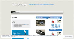 Desktop Screenshot of mtupoznan.wordpress.com
