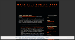 Desktop Screenshot of mathmrsnee.wordpress.com