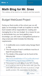 Mobile Screenshot of mathmrsnee.wordpress.com